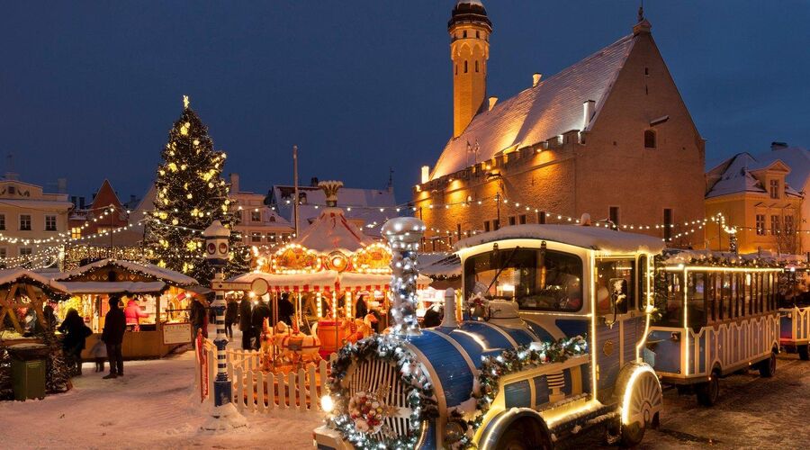 TALLINN NOEL PAZARLARI Türk Hava Yolları ile 3 Gece